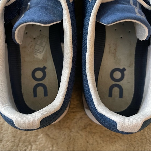 On Running Blue and White Sneakers - Picture 9 of 15